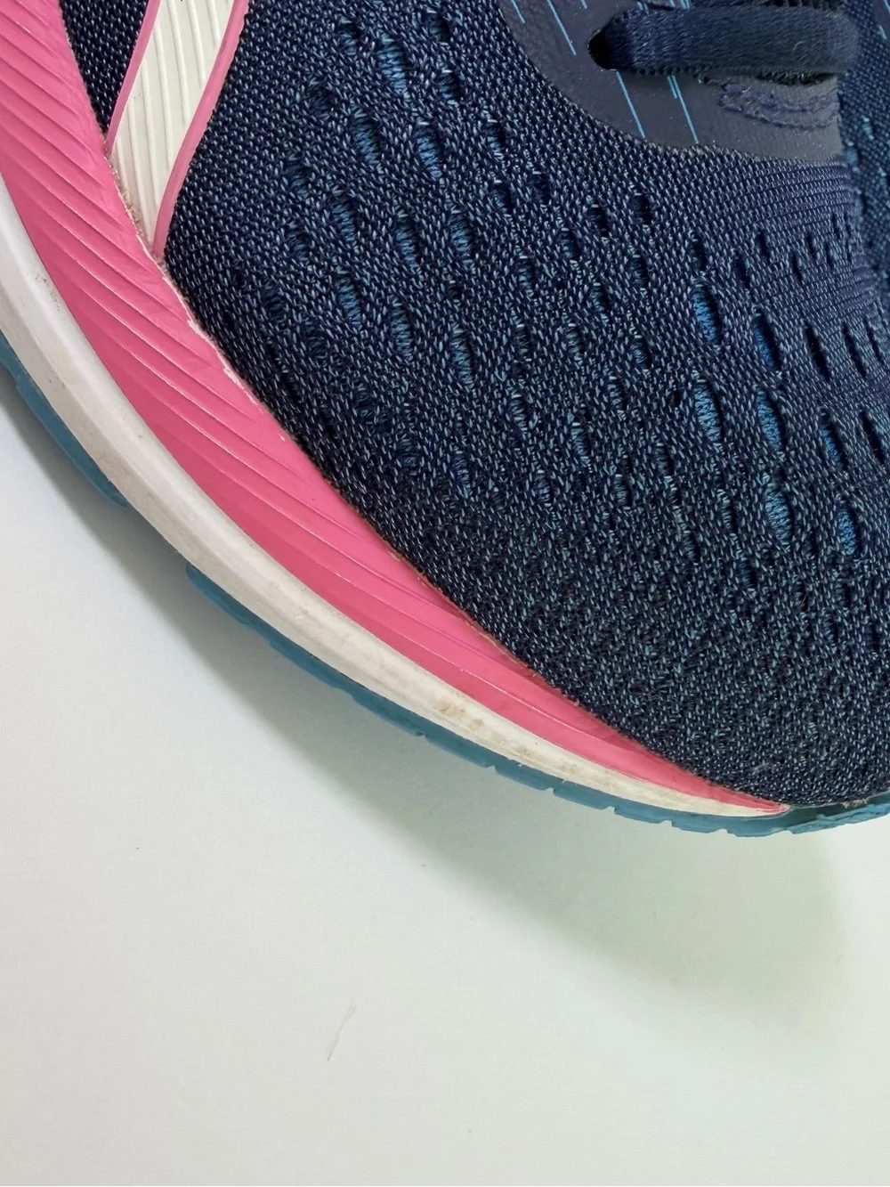 ASICS Navy Blue and Pink Women's GEL-Excite Running Shoes